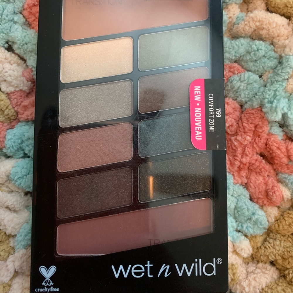 Wet and Wild Color Icon Comfort Zone pallet new